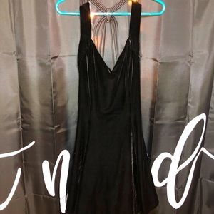 Betsy & Adam by Linda Bernell Black Velvet Tulle